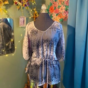 TORRID FLORAL BLOUSE